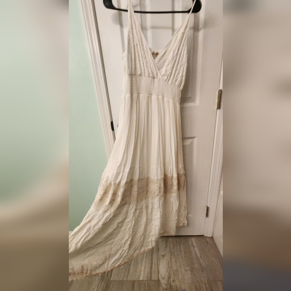 MAGIC, Large, white/cream, midi dress